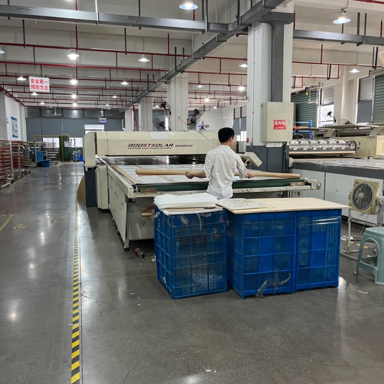 Ningbo Linksun Energy Science &amp; Technology Co., LTD factory production line