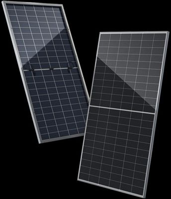 380 Watt 10.50A Bifacial Solar Panels 380W Solar Panel Black Frame