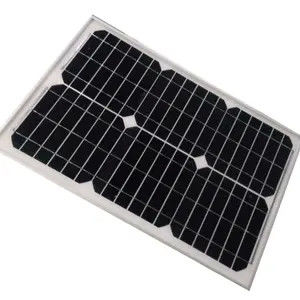 Monocrystalline 30w Solar Panel Bi Solar Panels For 12v Battery Charging Off Grid