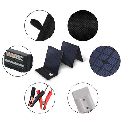 120W Waterproof Outdoor Foldable Solar Panel