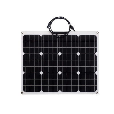 50W Semi-Flexible Solar Panel For Car Boats With Top Efficiency And ETFE Surface
