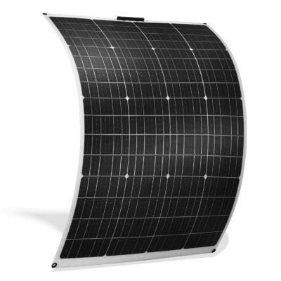 175W Waterproof Flexible Monocrystalline Solar Panel For Curved Flexible Surfaces