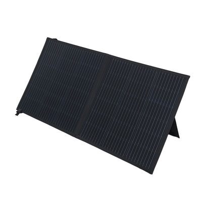 Solar Cell Monocrystalline Cell Blue Portable 100W Solar Blanket with Bracket for Camping