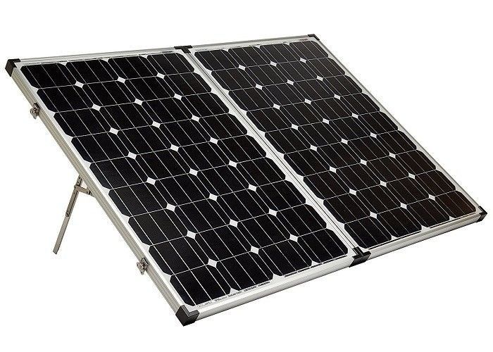 160W 17.46V Folding Solar Panel Camping High Power Solar Panels CE For RV